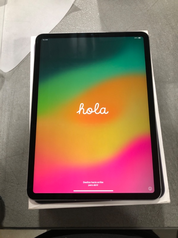 Photo 4 of Apple iPad Pro 11-inch (4th Generation): with M2 chip, Liquid Retina Display, 128GB, Wi-Fi 6E + 5G Cellular, 12MP front/12MP and 10MP Back Cameras, Face ID, All-Day Battery Life – Space Gray
