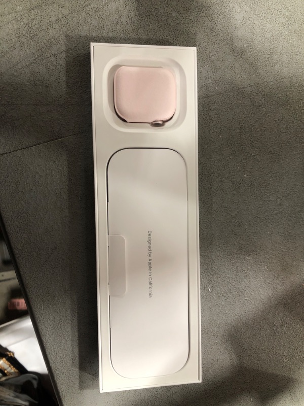 Photo 4 of Apple Watch Series 9 [GPS 41mm] Smartwatch with Pink Aluminum Case with Pink Sport Band S/M. Fitness Tracker, Blood Oxygen & ECG Apps, Always-On Retina Display Pink Aluminum Case with Light Pink Sport Band 41mm S/M - fits 130–180mm wrists Without AppleCar