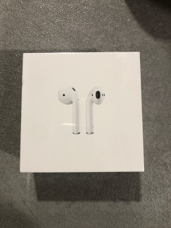 Photo 2 of AirPods with Charging Case(NEW BOX IS STILL SEALED IN PLASTIC WRAP)