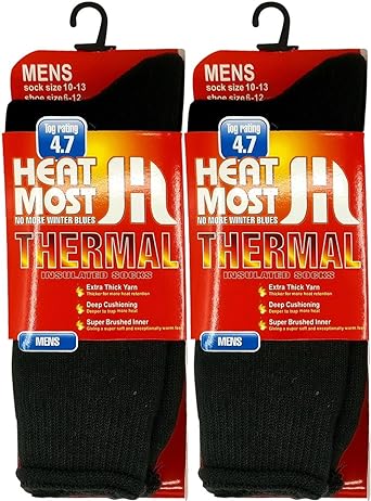 Photo 1 of 1-2 Pairs Thermal Socks