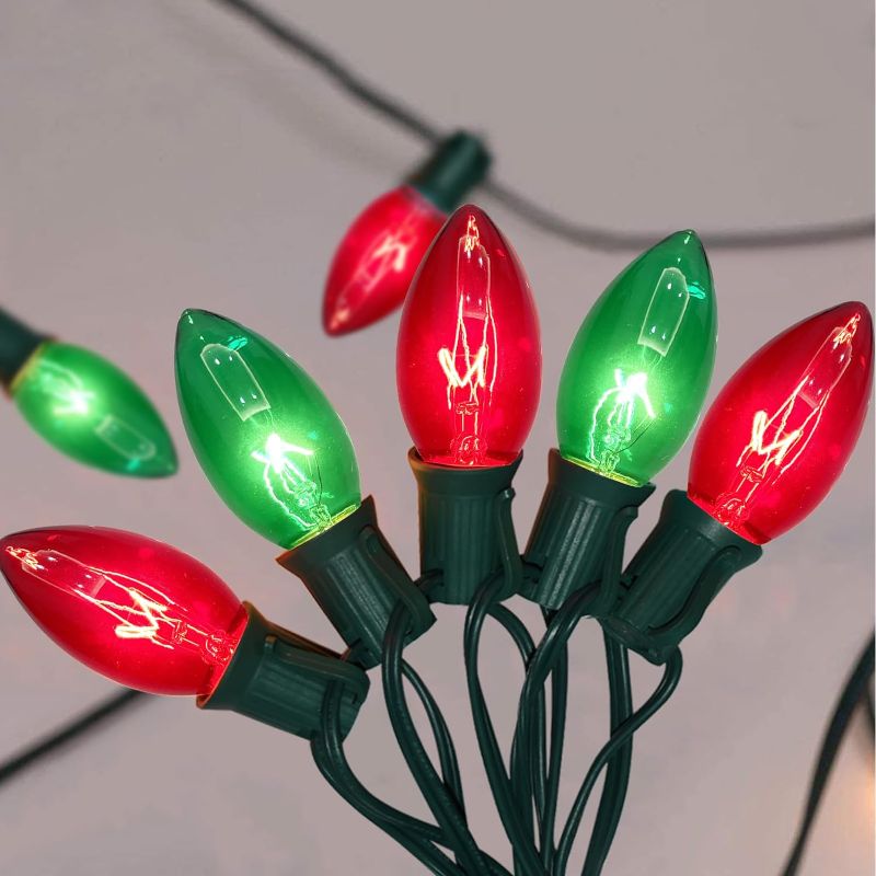Photo 1 of  Red and Green Christmas Lights length unknown
