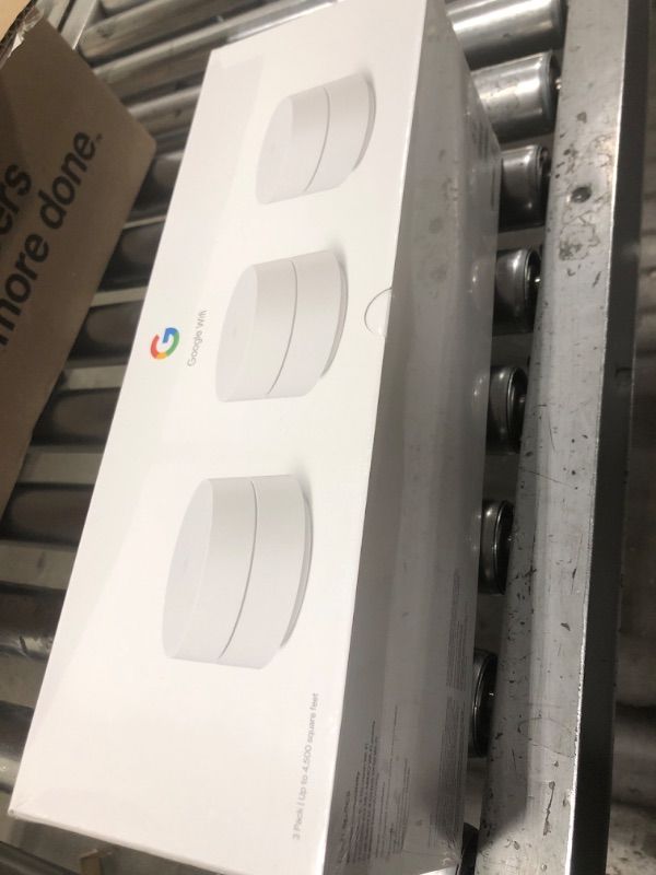 Photo 2 of Google WiFi Mesh Router - 3-Pack