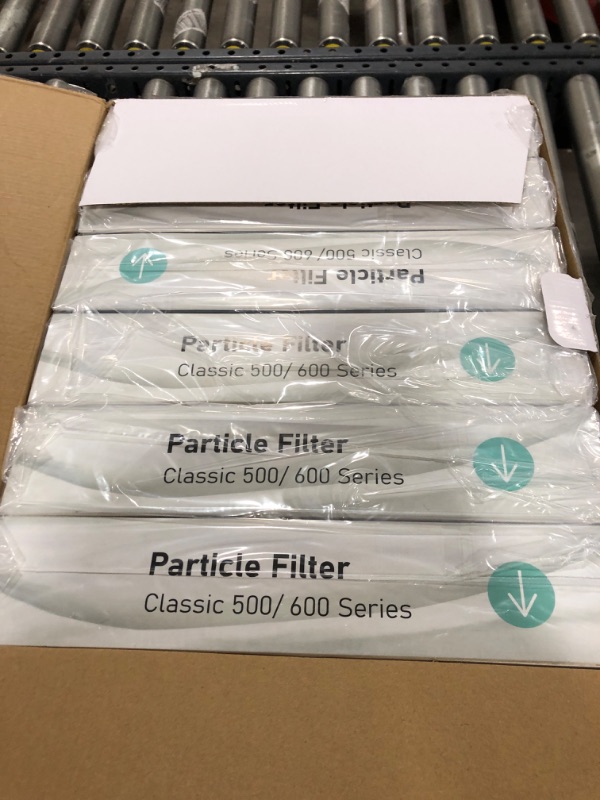 Photo 2 of 6-Pack 500/600 Series HEPA Filter Replacement Compatible with Blueair 500/600 Series Air Cleaner Purifiers 501 503 505 510 550E 555EB 601 603 605 650E Particle Filter Particle-Pack of 6