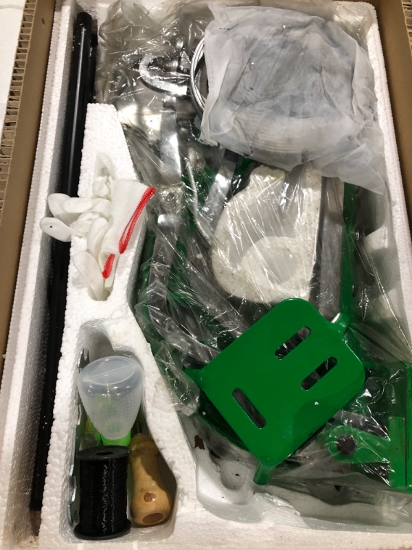 Photo 1 of Leather Sewing Machine Handheld Shoe Repair Heavy Duty Metal Manual Cobbler Stitching Mending with Dual Cotton Nylon Line Canvas for Bags Tents Clothes Quilts Coats