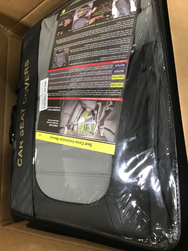 Photo 1 of RISINGSTAR Rav4 Seat Covers, fit 2019-2024 Toyota Rav4 XLE LE XLE Premium Limited Base SUV, not for Adventure and TRD-Off(Black&Gray)