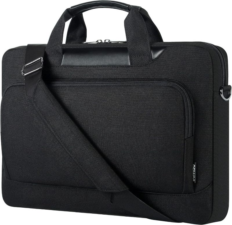 Photo 1 of DOMISO 15-15.6 Inch Laptop Sleeve Business Briefcase Computer Case Compatible with Lenovo 15.6" Ideapad 330/16" MacBook Pro/HP EliteBook 850 G3/Envy
