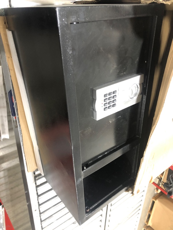 Photo 2 of *FOR PARTS ONLY* VEVOR Large Double Door Security Safe Box 2.6 Cubic Feet Steel Safe Box Strong Box with Digital Lock for Money Gun Jewelry Black 70L without digital display screem