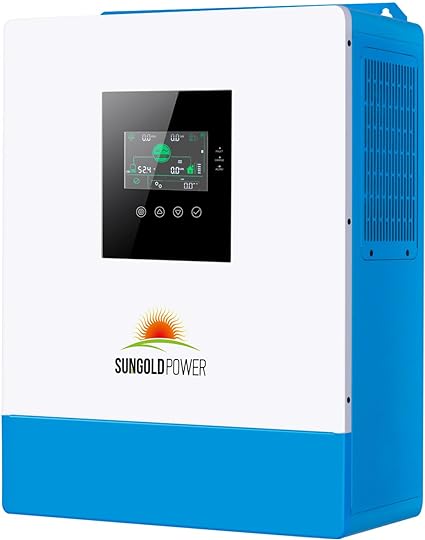 Photo 1 of 5000W DC 48V Pure Sine Wave Solar Inverter with 80A MPPT Solar Charger and 40A AC Battery Charger, 120V AC Output Hybrid Solar Inverter Charger Manufactured by SunGoldPowerCo.,Ltd (5000W 48V)