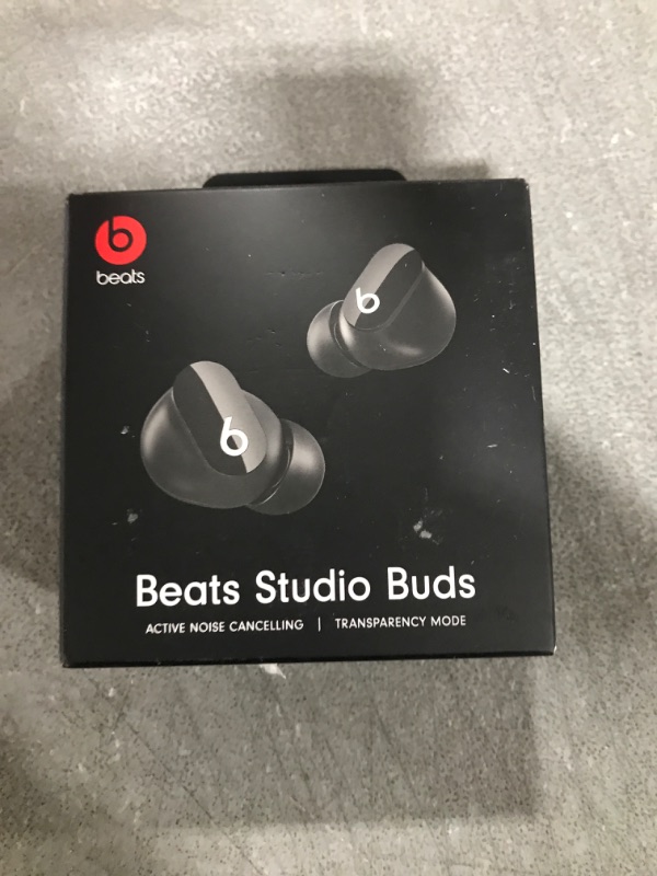 Photo 2 of Beats Studio Buds - True Wireless Noise Cancelling Earbuds - Black