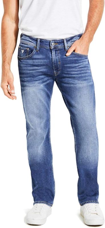 Photo 1 of GUESS Men's Regular Straight Jeans sz 34
