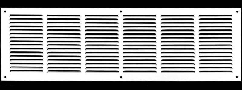 Photo 1 of 32"w X 8"h Steel Return Air Grilles - Sidewall and Ceiling 

