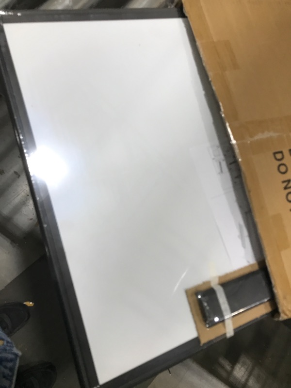 Photo 2 of Magnetic White Board, 24" x 18" Double-Sided 