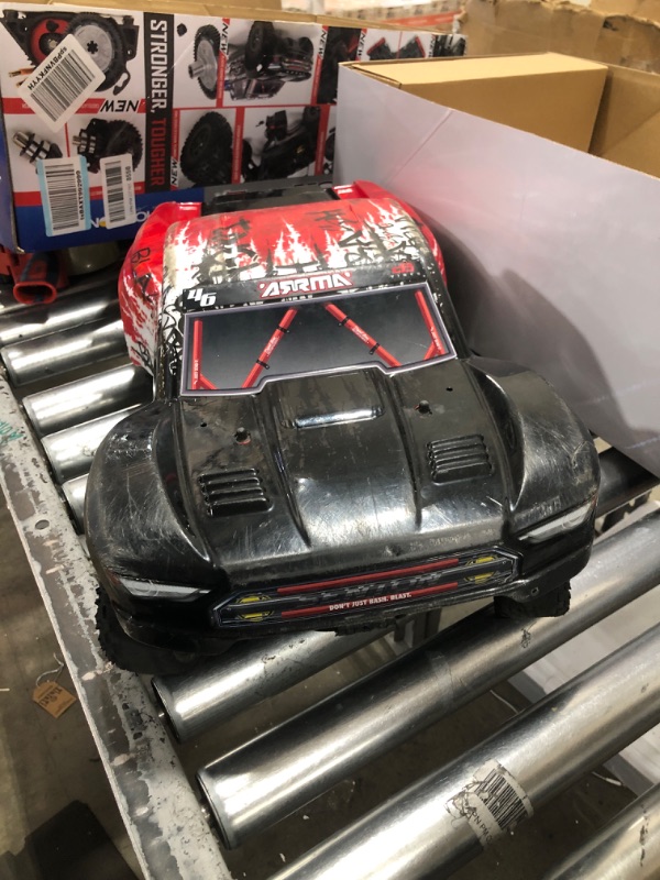 Photo 1 of ARRMA 1/10 SENTON 4X4 V3 3S BLX Brushless Short Course Truck RTR (Transmitter and Receiver Included, Batteries and Charger Required ), Red, ARA4303V3T2