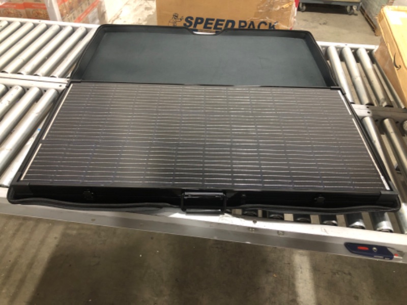 Photo 2 of 200-Watt 12-Volt Monocrystalline Foldable Suitcase Off-Grid Solar Power Kit with Voyager