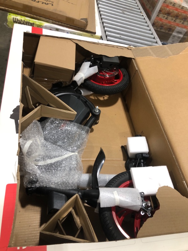 Photo 1 of ***Parts Only***Jetson Bolt Adult Folding Electric Ride On | Foot Pegs | Easy-Folding | Built-In Carrying Handle | Lightweight Frame | LED Headlight | Twist Throttle | Cruise Control | Rechargeable Battery, Ages 12+ 12 Inch Bolt Ride On + Lock Cable