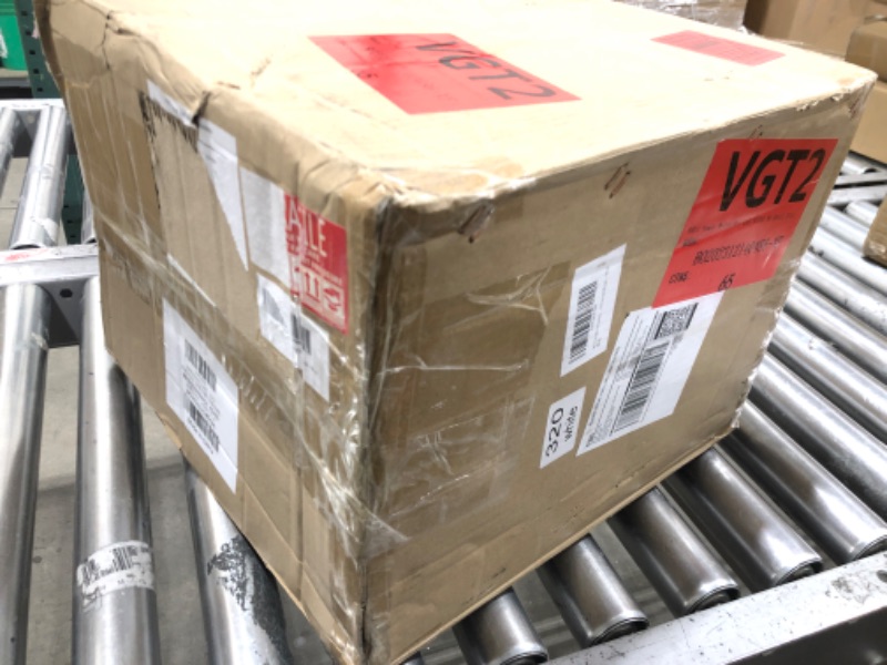 Photo 1 of 5 Gallon Glass Small Fish Tank,Betta Fish Tank with Filter and Light(Tank+Air Pump+Sponge Filter+Light),White Aquarium Starter Kit. 5 Gallon White