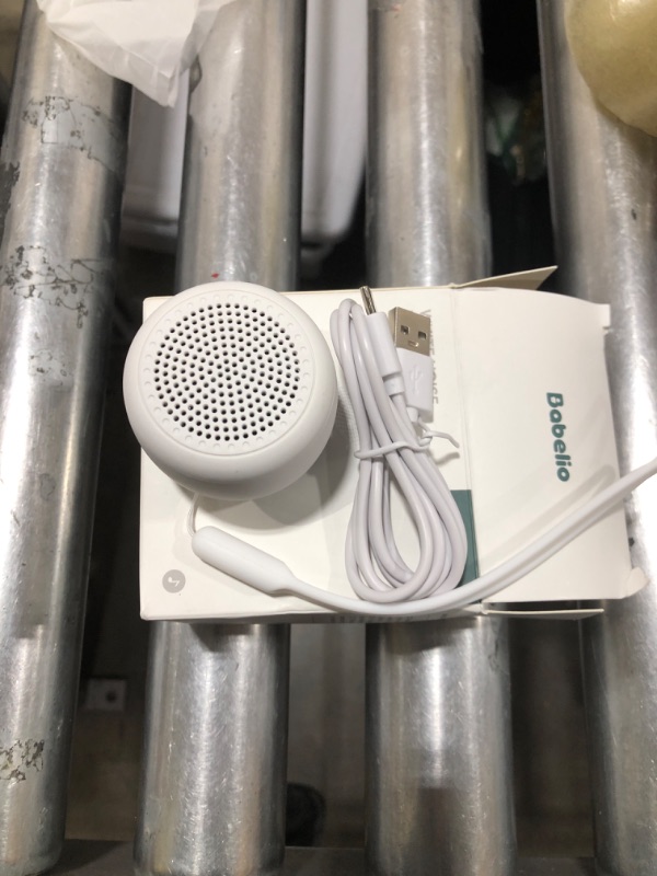 Photo 2 of Babelio Mini White Noise Machine, Portable Pocket Sound Machine Series (Pocket Mini - White)