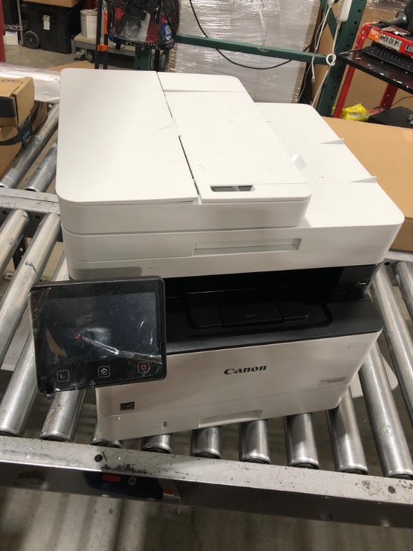 Photo 2 of Canon imageCLASS MF455dw - All in One, Duplex, Wireless Laser Printer with 3 Year Warranty Monochrome Printer with Fax Black and White Laser Printer