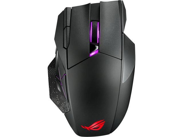 Photo 1 of ASUS ROG Spatha X Wireless Gaming Mouse (Magnetic Charging Stand 12 Programmable Buttons 19 000 DPI Push-fit Hot Swap Switch Sockets ROG Micro Swi
