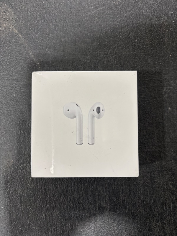 Photo 1 of AirPods with Charging Case - FACTORY SEALED - OPENED FOR PICTURES 