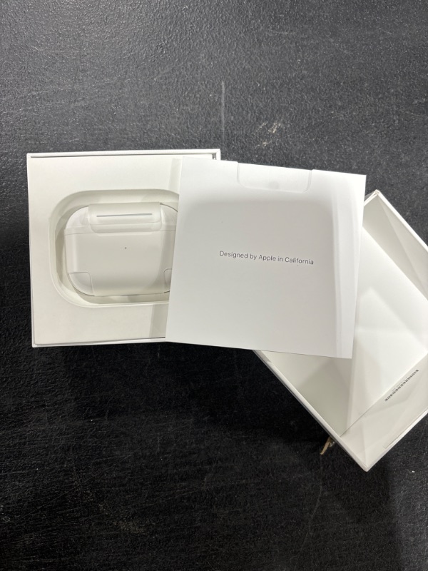Photo 2 of Apple AirPods Pro (2nd Generation) Wireless Ear Buds with USB-C Charging, Up to 2X More Active Noise Cancelling Bluetooth Headphones, Transparency Mode, Adaptive Audio, Personalized Spatial Audio USB-C Without AppleCare+ - FACTORY SEALED - OPENED FOR PICT