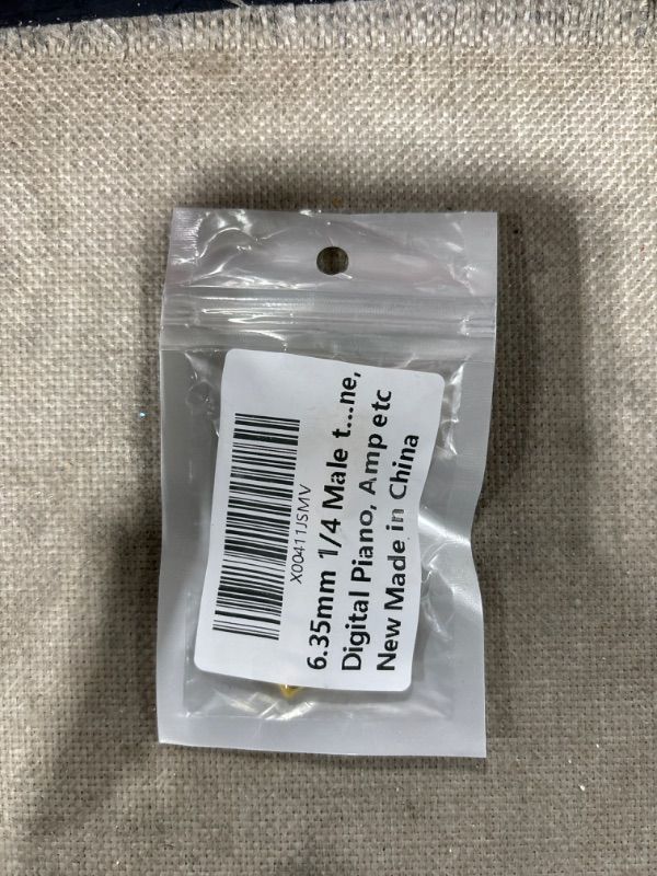 Photo 1 of Orcavian 6.35mm 1/4 Male to 3.5mm 1/8 Female Adapter, Audio Jack Plug Compatible with Speaker Guitar, Drums, Headphone, Digital Piano, Amp etc