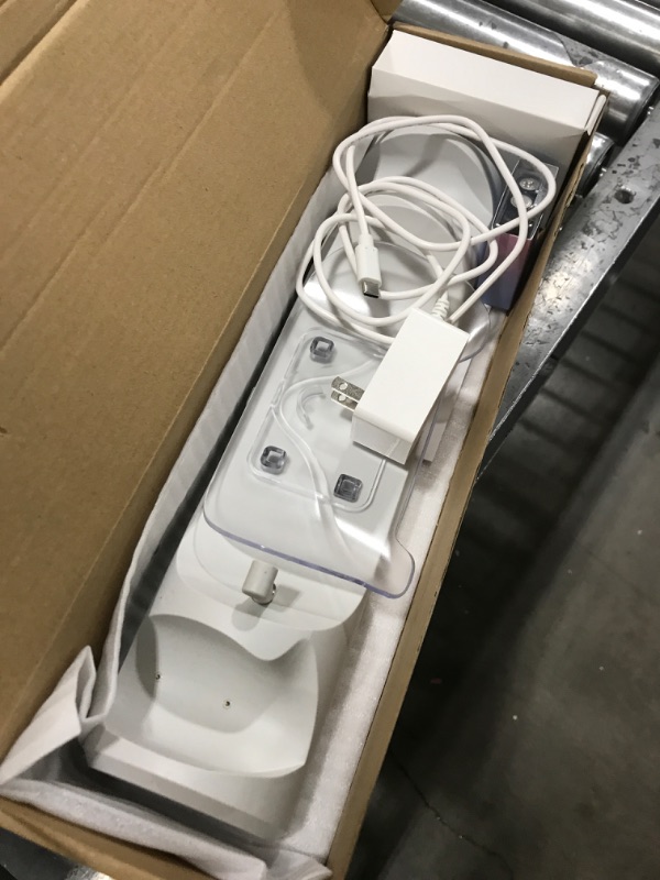 Photo 2 of Charging Dock for Meta/Oculus Quest 2, Charging Station for Oculus Quest 2 VR Headset and Touch Controllers, with 2 Rechargeable Batteries/Type-C Charger Cable/LED Light
