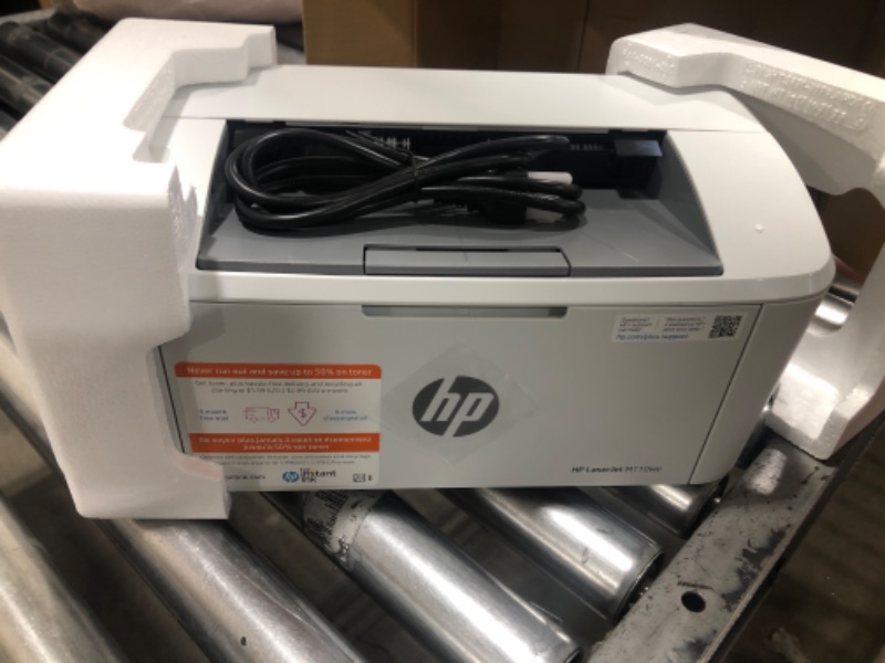 Photo 2 of HP LaserJet M110we Wireless Black and White Printer 