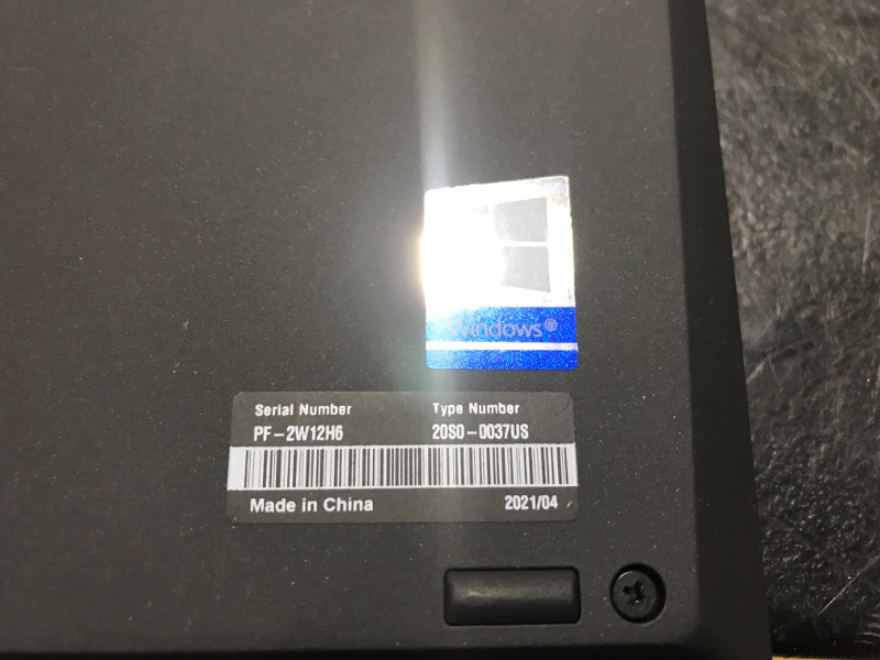 Photo 5 of Lenovo ThinkPad T14 Gen 1 20S00037US 14" Notebook - Full HD - 1920 x 1080 - Intel Core i5 (10th Gen) i5-10310U 1.60 GHz - 16 GB RAM - 512 GB SSD - Windows 10 Pro - Intel UHD Graphics - IEEE 802.1