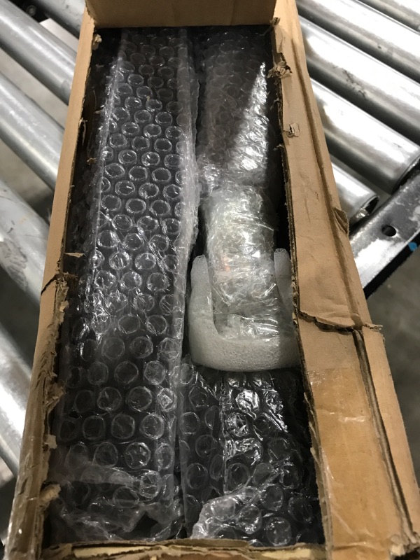 Photo 1 of Square Stair Baluster Posts- 270° Adjustable Metal Railing Spindles with Flat Bracket Base and Screws Kits; Black Iron Posts are Suitable for Deck, Balcony, Stair, Indoor and Outdoor Decor 35.43in / 90cm Side Mount 4