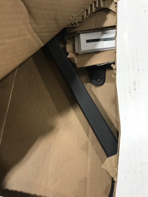 Photo 2 of Lippert Solid Step Entry Assist Handrail, Accommodates Door Widths up to 36”, Easy Installation, Locking Pins for 5” Adjustment, for 5th Wheel RVs, Travel Trailers, Motorhomes - 799640