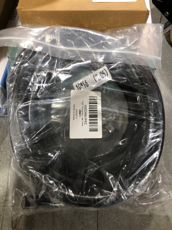 Photo 1 of 3/8 inch Silicone Vacuum Tubing Hose Line 10FT 130PSI Max Pressure Black (10mm ID) with Stainless Worm Gear Hose Clamps 3/8-inch