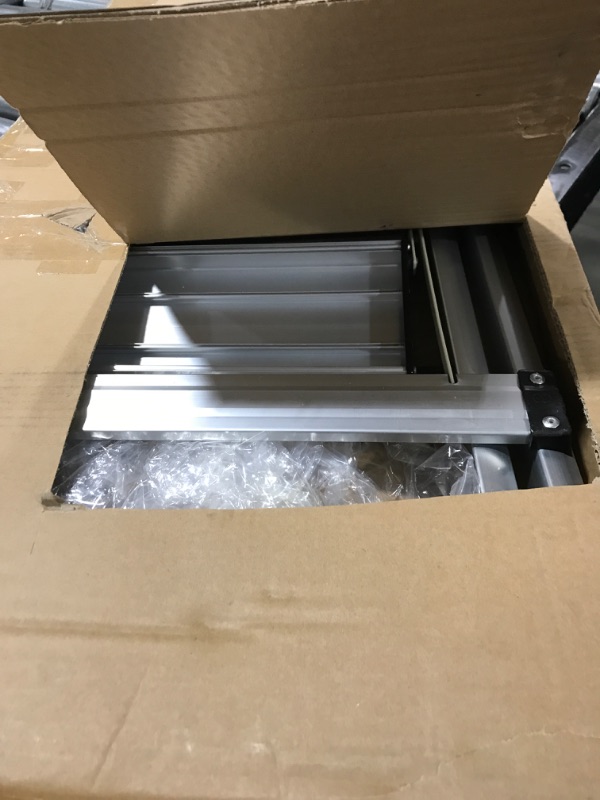 Photo 1 of 3 Step Ladder - Isasaka Folding Step Stool w/Non-Slip Wide Pedal Lightweight Portable Sturdy Aluminum ladders Hold Up to 330lbs
