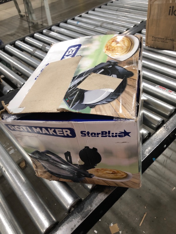 Photo 3 of 10inch Roti Maker by StarBlue with FREE Roti Warmer - The automatic Stainless Steel Non-Stick Electric machine to make Indian style Chapati, Tortilla, Roti AC 110V 50/60Hz 1200W SB-SW2093