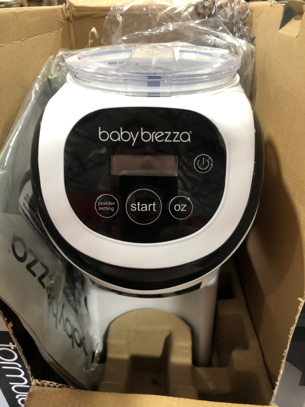 Photo 2 of Baby Brezza Formula Pro Mini Baby Formula Maker – Small Baby Formula Mixer Machine Fits Small Spaces and is Portable for Travel– Bottle Makers Makes The Perfect Bottle for Your Infant On The Go Formula Pro Mini Dispenser Machine