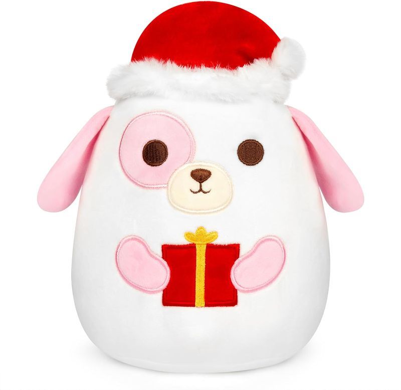 Photo 1 of Zcstioxl Dog Plushie Dog Stuffed Animal Pillow, 10inch Christmas Plush Puppy Stuffed Doll Toy, Cute Puppy Plush Pillow for Kids, Kawaii Home Decor Stuff Dog Animal
