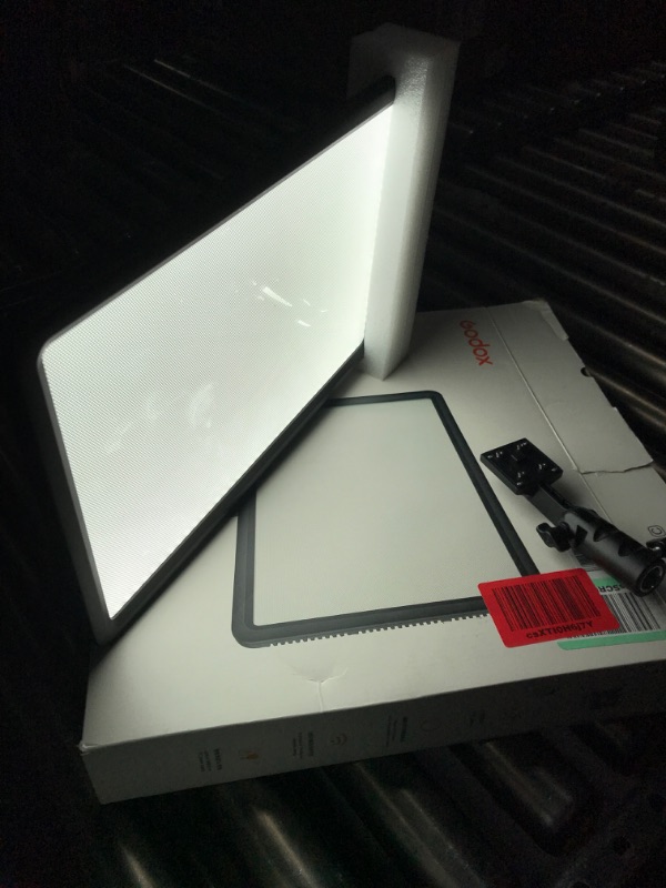 Photo 2 of Godox LEDP-260C LED Video Light Panel, 16.4" Dimmable Photography Soft Lighting 3300K-5600K Bi-Color with Remote Control