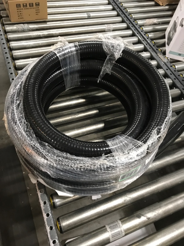 Photo 2 of Sealproof Flexible PVC Pipe 2 Inch Dia Hose 25 FT Length, Black Tubing