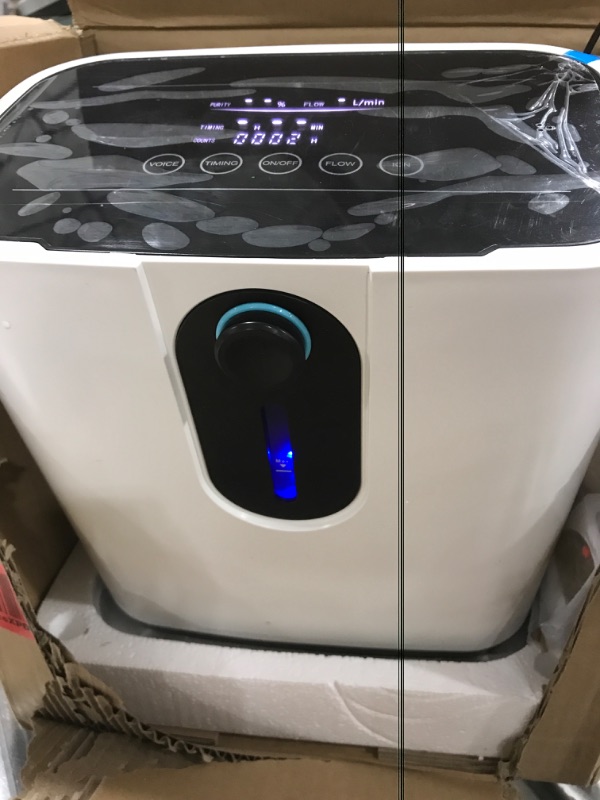 Photo 1 of Portable Oxygen Concentrator Machine for Home Use, Oxygen Generator, English Version, AC 110V/60