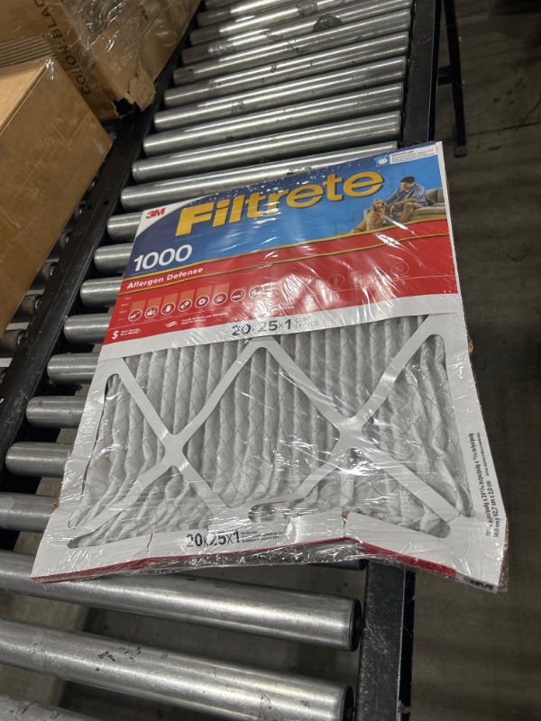 Photo 2 of 3M Filtrete Air FilterAir Filter, Electrostatic, Allergen Defense 1000