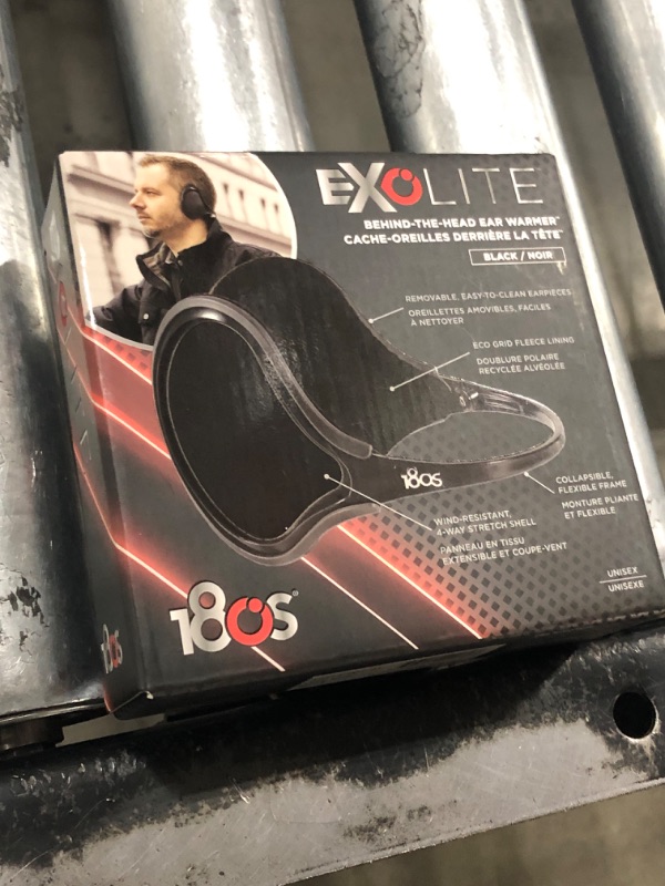 Photo 1 of 180s Unisex Exolite Ear Warmer Black