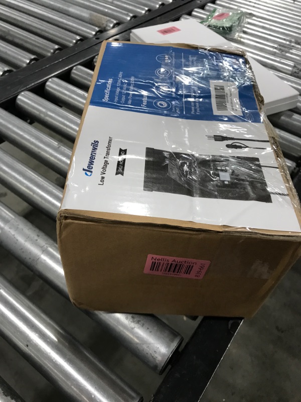 Photo 1 of DEWENWILS 200W Low Voltage Landscape Transformer with Timer and Photocell Sensor, 3 Individually Controlled Outputs, 120V AC to 12V/14V AC, Weatherproof for Landscaping Light, Spotlight, ETL Listed 200 Watts