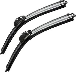 Photo 1 of MOTIUM OEM QUALITY Premium All-Season Windshield Wiper Blades (26"+18" pair for front windshield)
