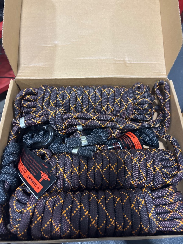 Photo 1 of THUNDERBAY Hunting Safety Linemans Rope 8ft/30ft, Rope-Style Tree Strap for Tree-Stand Hunting and Climbing 30ft-3pk