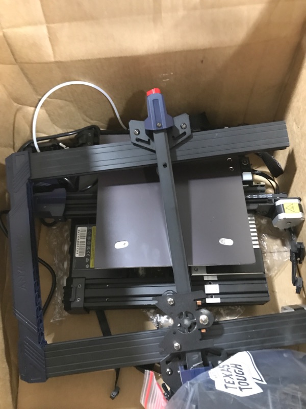 Photo 2 of ANYCUBIC Kobra 2 Neo 3D Printer, Upgraded 250mm/s Faster Printing Speed with New Integrated Extruder Details Even Better, LeviQ 2.0 Auto-Leveling Smart Z-Offset Ideal for Beginners 8.7"x8.7"x9.84"