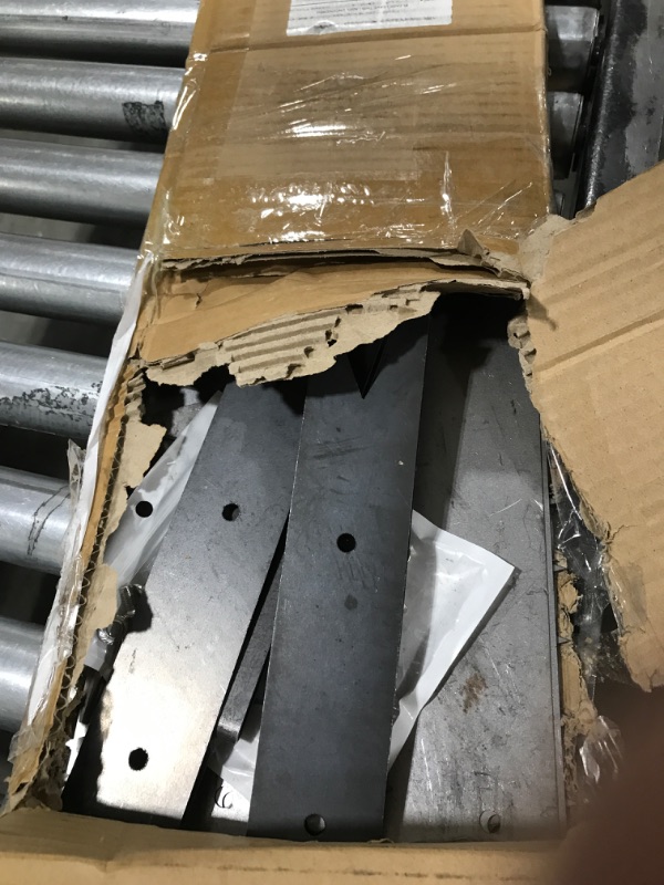 Photo 1 of Corten Steel Landscape Edging Steel Edging Metal Landscaping Edge Garden Border Rusty Patina 40 Inch Strips 8 Inch Depth for Lawn Garden Yard Flower Metal Divider 6 Pcs 20 Feet Total (with 6 Clips)