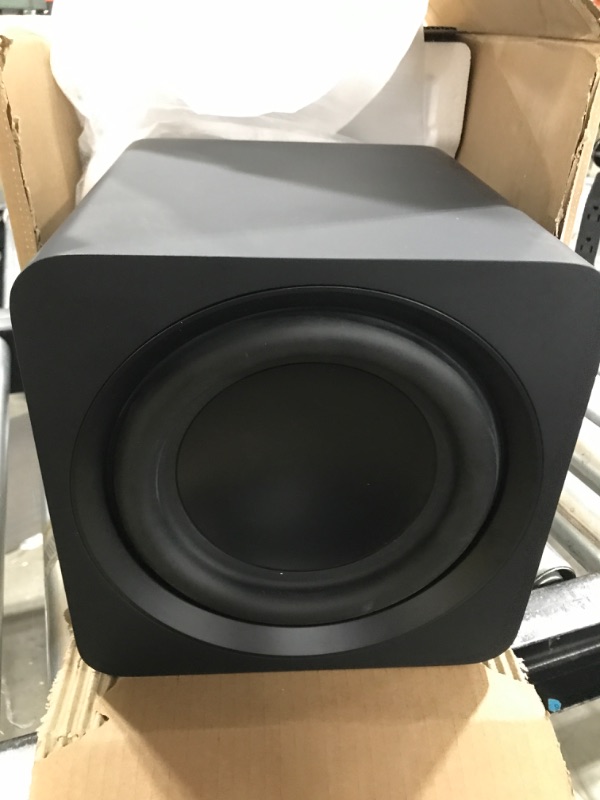 Photo 1 of SWA-W510 Subwoofer for S Series Soundbar with Powerful Bass, Wireless, Unibody Design, Compact 6.5" Size, 2022, Black
