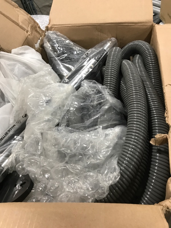 Photo 2 of Cen-Tec Systems Central Vacuum Powerhead Kit, Pigtail Hose, Gray