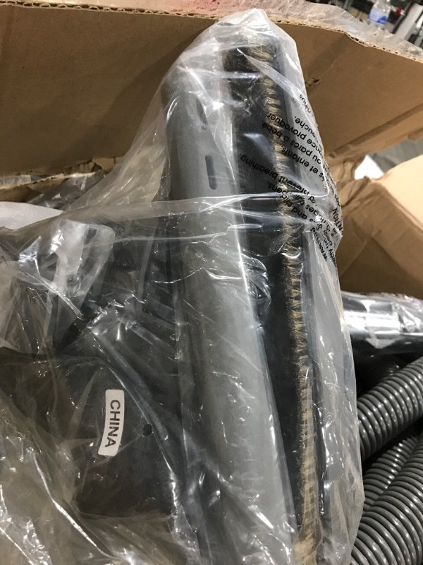 Photo 3 of Cen-Tec Systems Central Vacuum Powerhead Kit, Pigtail Hose, Gray