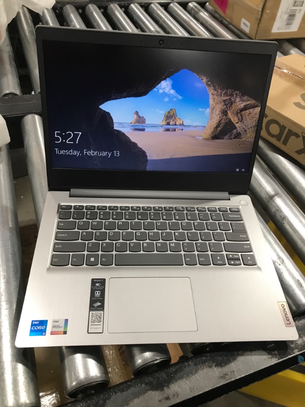 Photo 2 of Lenovo IdeaPad 3 Laptop (15.6" FHD , Intel Core i3-1115G4, 16GB RAM, 1TB SSD) Narrow Bezel, Webcam, 12-Hr Long Battery Life, NumPad, IST SD, Win 11 Home, Home & School - Grey 16GB RAM|1TB SSD *LOCKED * NEEDS FACTORY RESET**